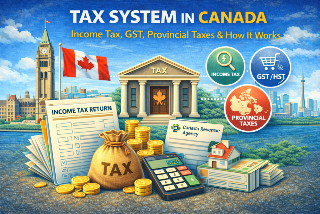 Tax System in Canada: Income Tax, GST, Provincial Taxes & How It Works