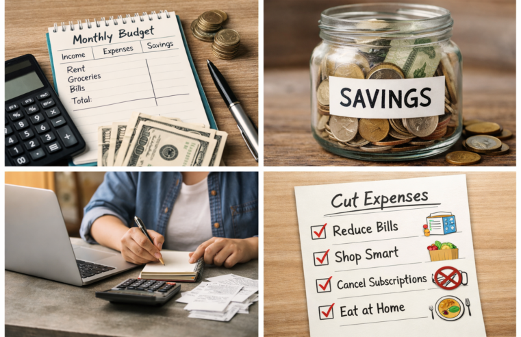 Saving money on a low income
