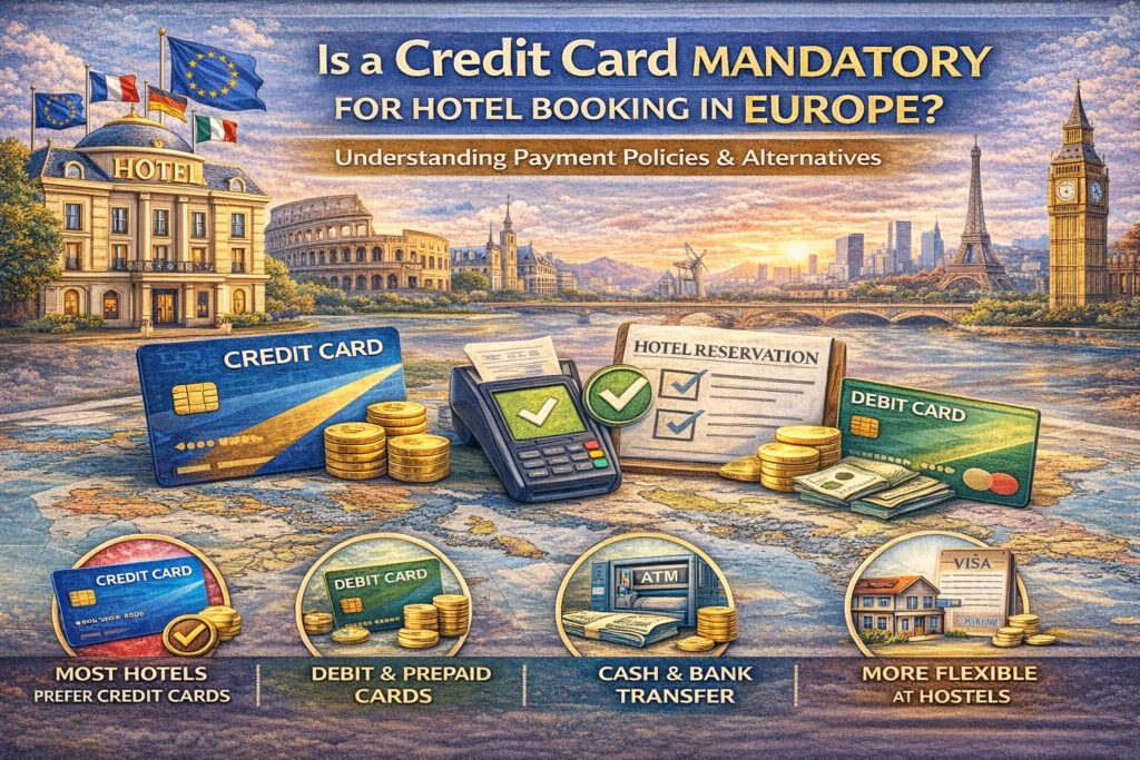 Is a Credit Card Mandatory for Hotel Booking in Europe?